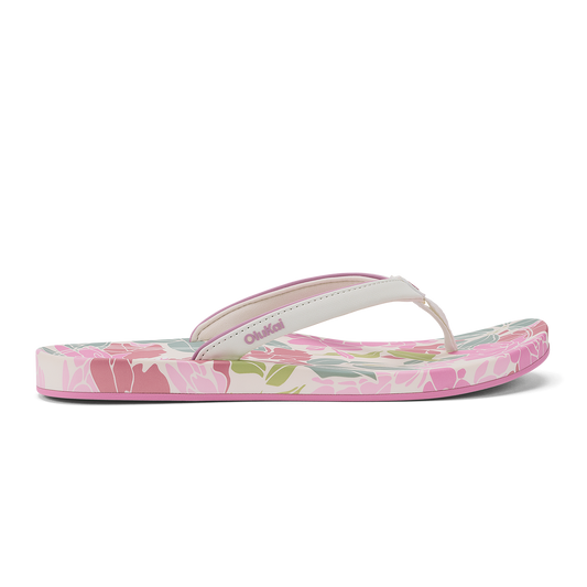 OluKai Women | ‘Uiki Women’s Everyday Beach Sandals - White Sand / Pa‘i