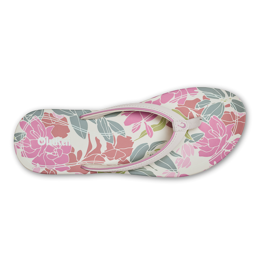 OluKai Women | ‘Uiki Women’s Everyday Beach Sandals - White Sand / Pa‘i