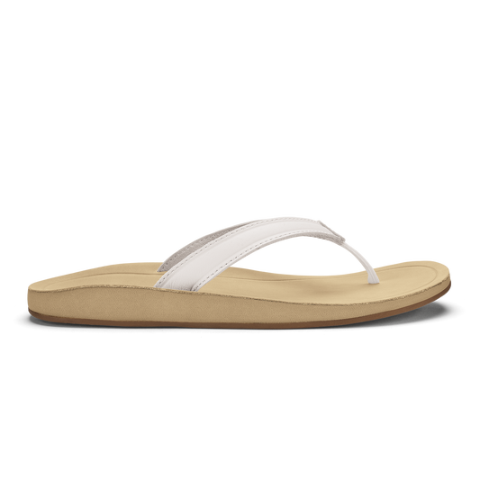 OluKai Women|New Arrivals | Southshore - Bright White / Warm Sand