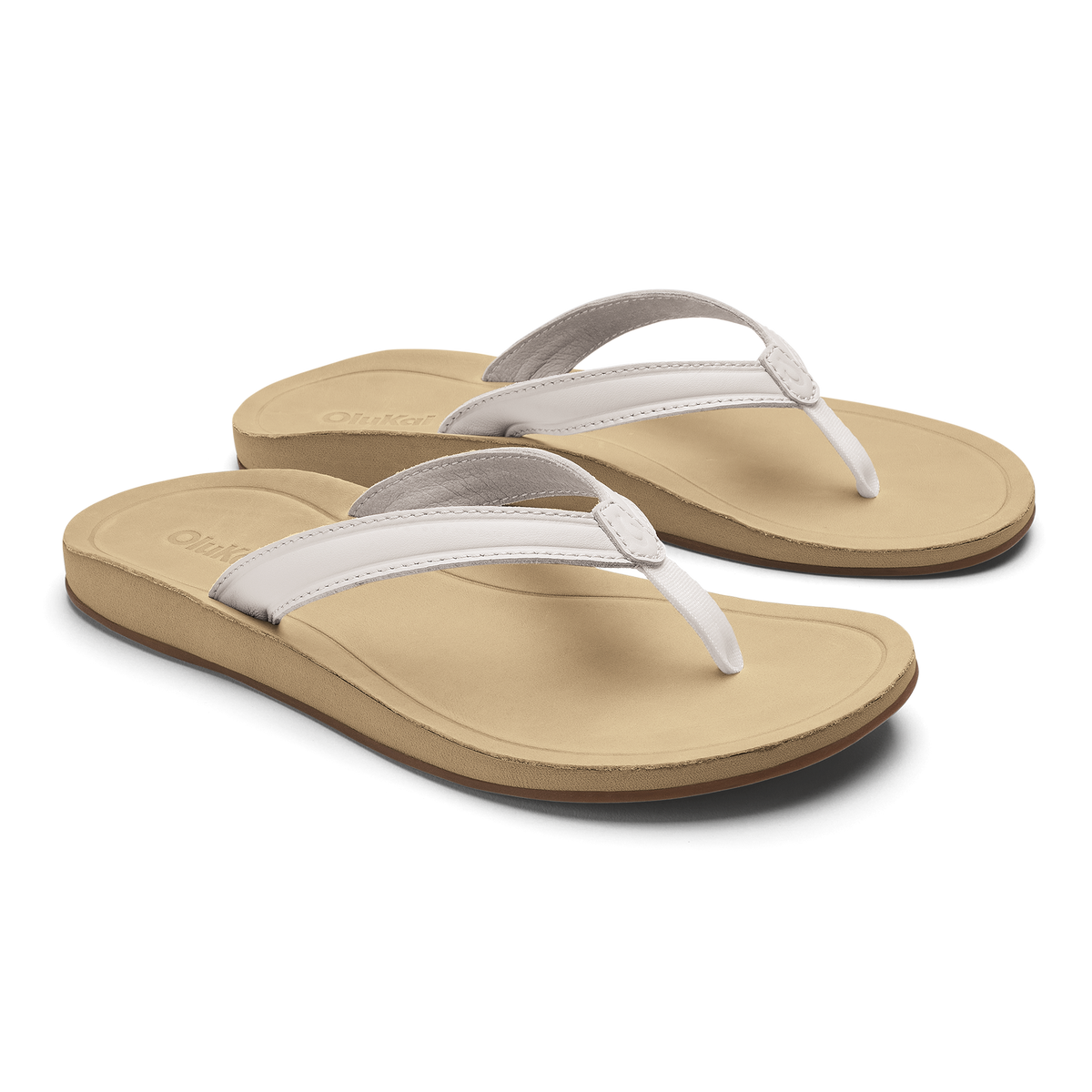OluKai Women|New Arrivals | Southshore - Bright White / Warm Sand