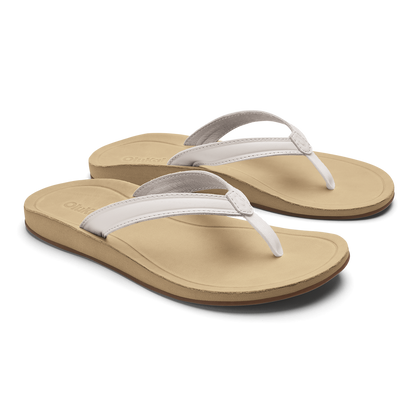 OluKai Women|New Arrivals | Southshore - Bright White / Warm Sand