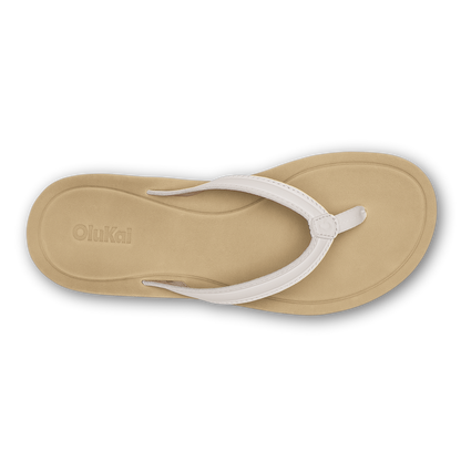 OluKai Women|New Arrivals | Southshore - Bright White / Warm Sand