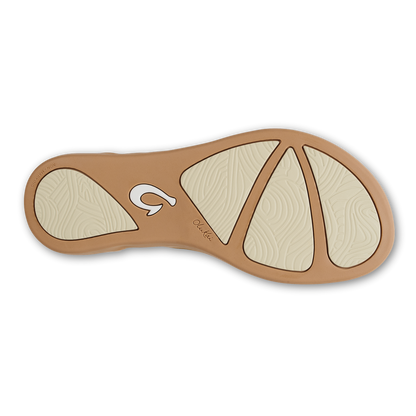 OluKai Women|New Arrivals | Ho‘opio Malua - Bright White / Warm Sand