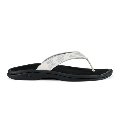 OluKai Women | ‘Ohana Women's Beach Sandals - Bright White / Hua