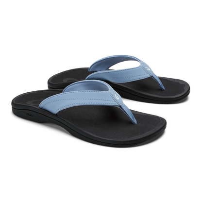 OluKai Women|New Arrivals | ‘Ohana - Ocean Fog / Black