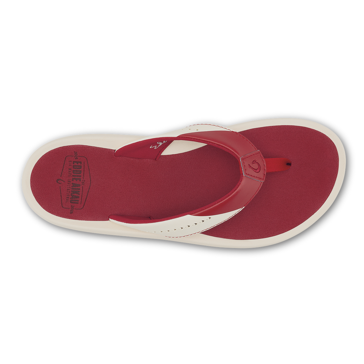 OluKai Women | Ulele - Off White / Deep Red