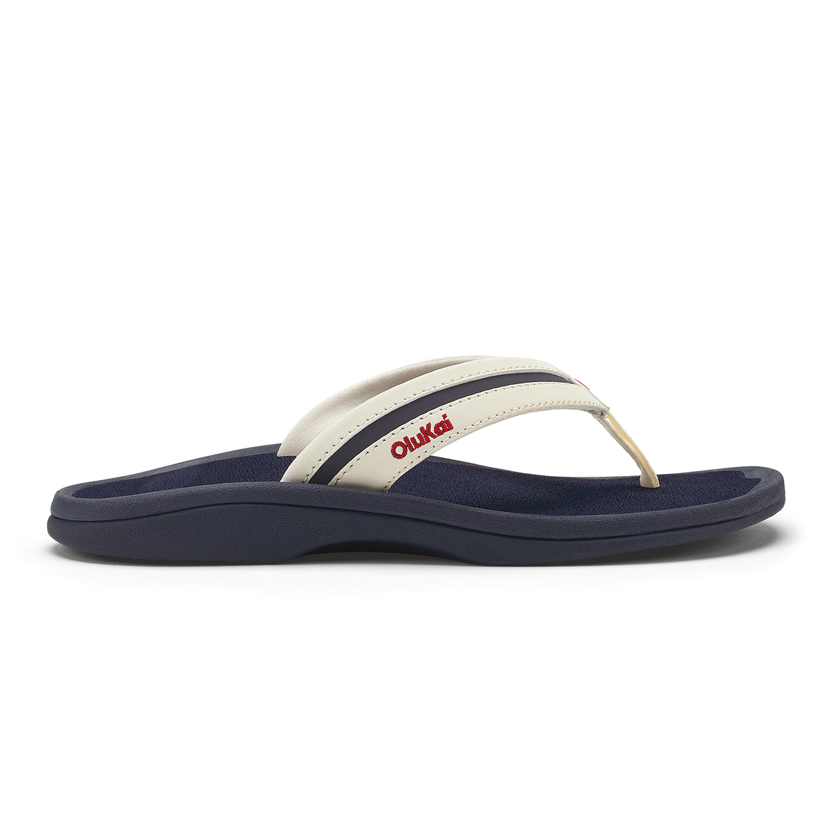 OluKai Women|New Arrivals | ʻOhana Palua - White Sand / Americana