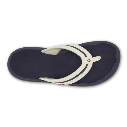 OluKai Women|New Arrivals | ʻOhana Palua - White Sand / Americana