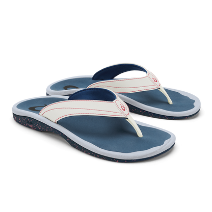 OluKai Women | ‘Ohana - Bright White / Ocean Blue