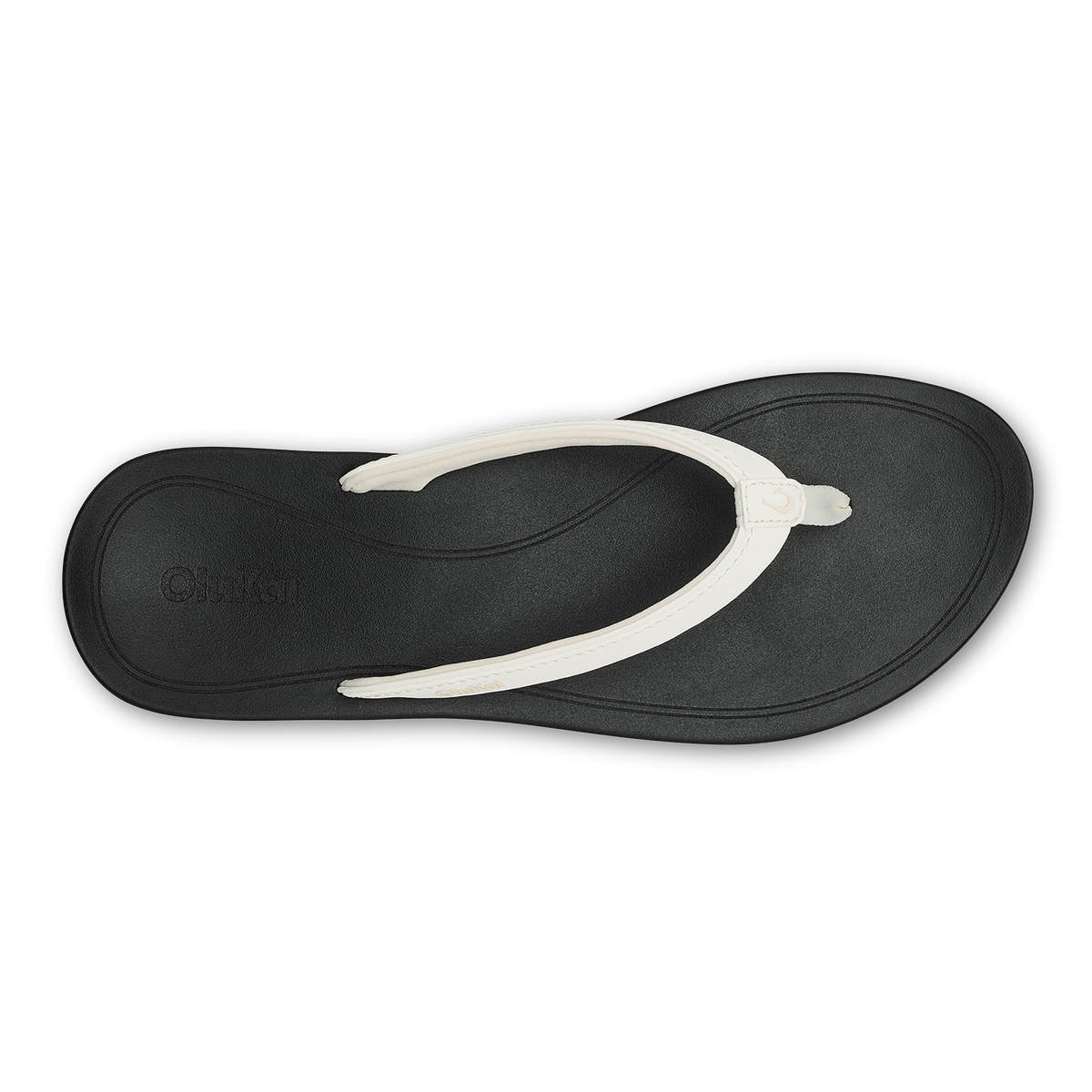 OluKai Women | ‘Uiki Women’s Everyday Beach Sandals - Bright White / Lava Rock