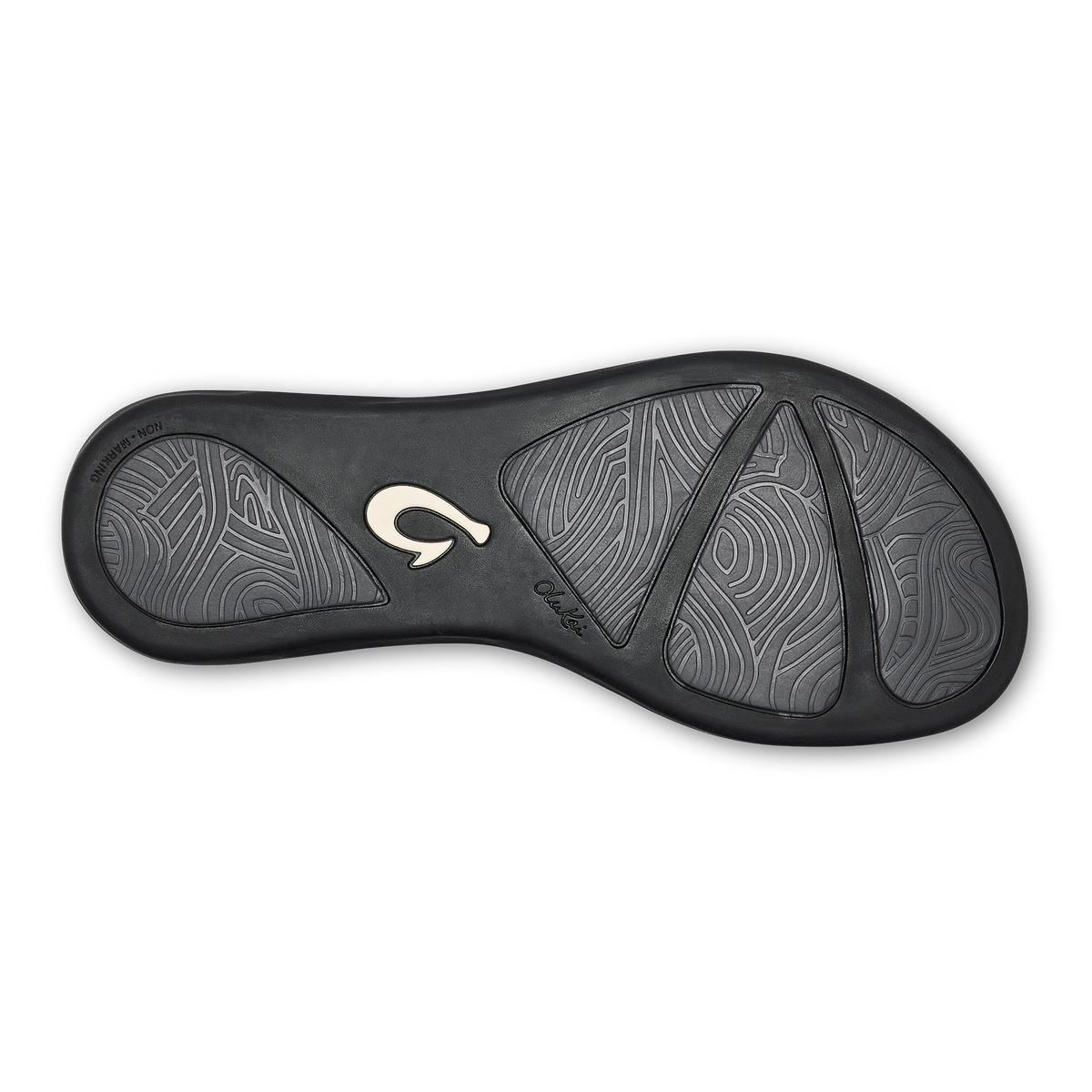 OluKai Women | Honu Women’s Leather Beach Sandals - Black