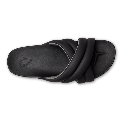 OluKai Women | Hila Women’s Beach Slide Sandals - Black