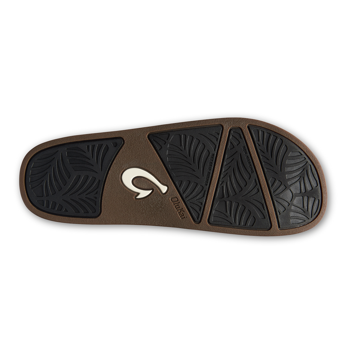 OluKai Women | Kāmola Women’s Leather Slide Sandals - Black