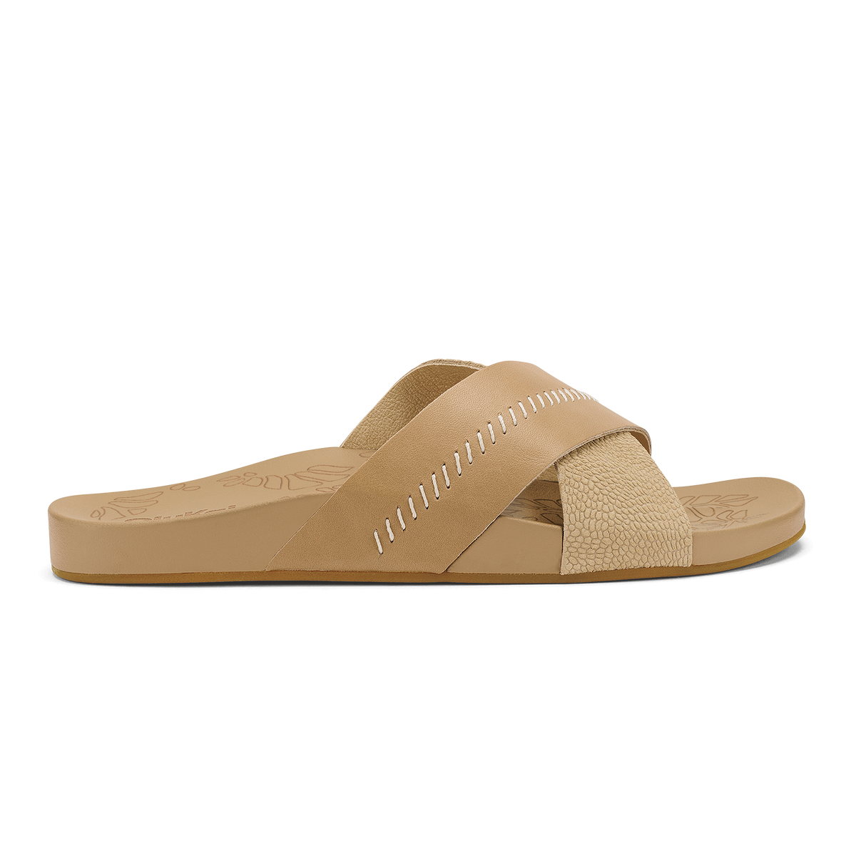 OluKai Women | Kipe‘a ‘Olu Women‘s Slide Sandals - Warm Sand