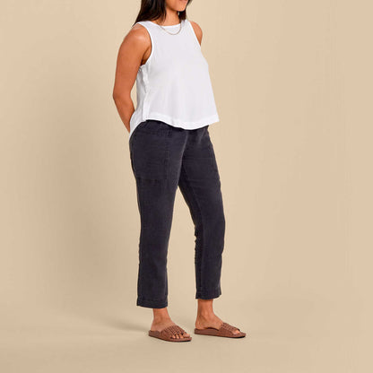 OluKai Women | Kāmola Women’s Leather Slide Sandals - Tan
