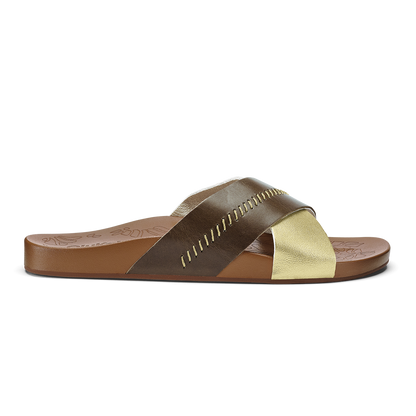 OluKai Women | Kīpe‘a ‘Olu - Wheat Gold / Toffee