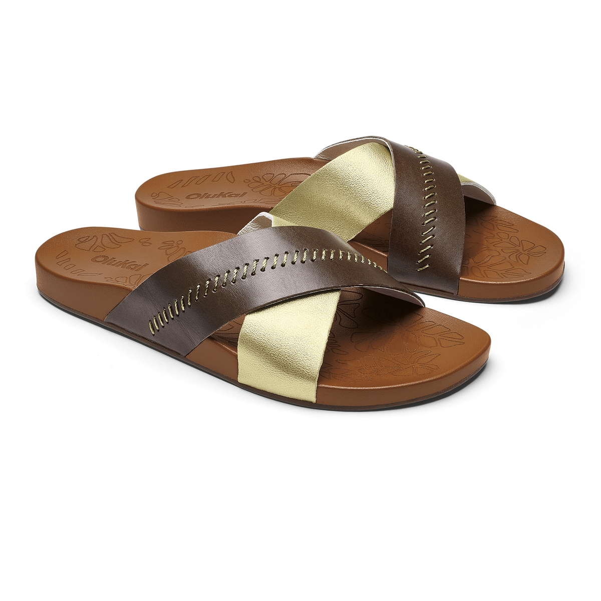OluKai Women | Kīpe‘a ‘Olu - Wheat Gold / Toffee