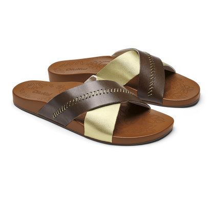 OluKai Women | Kīpe‘a ‘Olu - Wheat Gold / Toffee