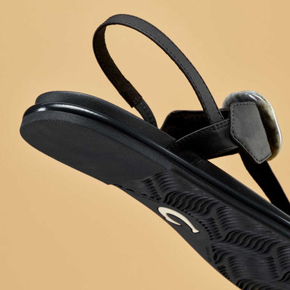 OluKai Women | La‘i T-Bar Women’s Strappy Sandals - Lava Rock