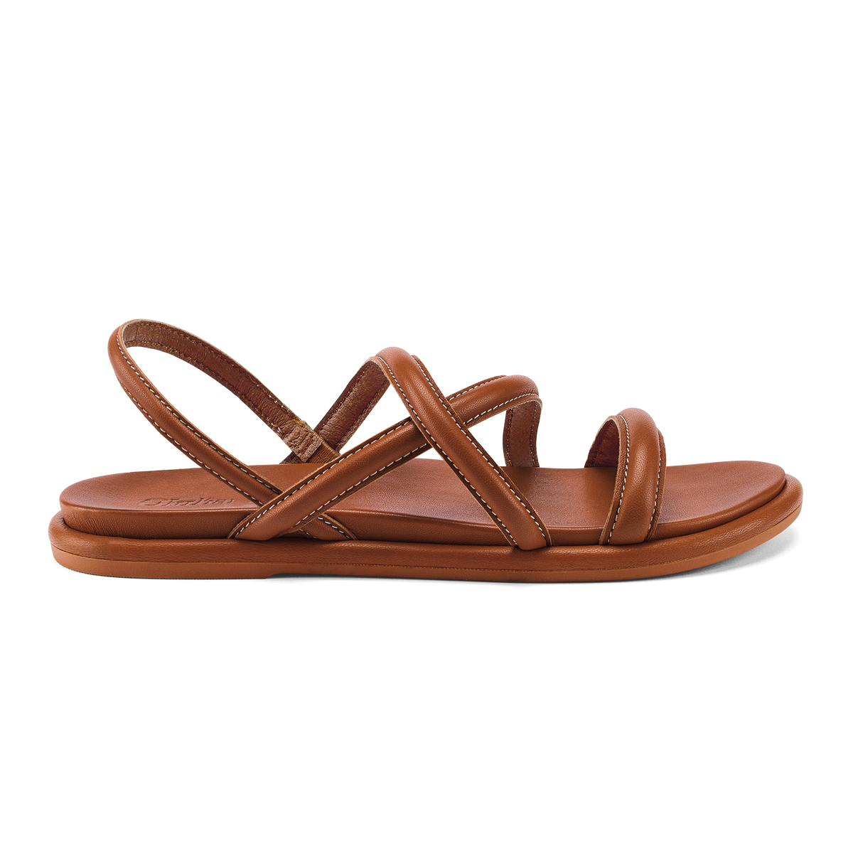 OluKai Women | Tiare Strappy Women’s Leather Sandals - Fox