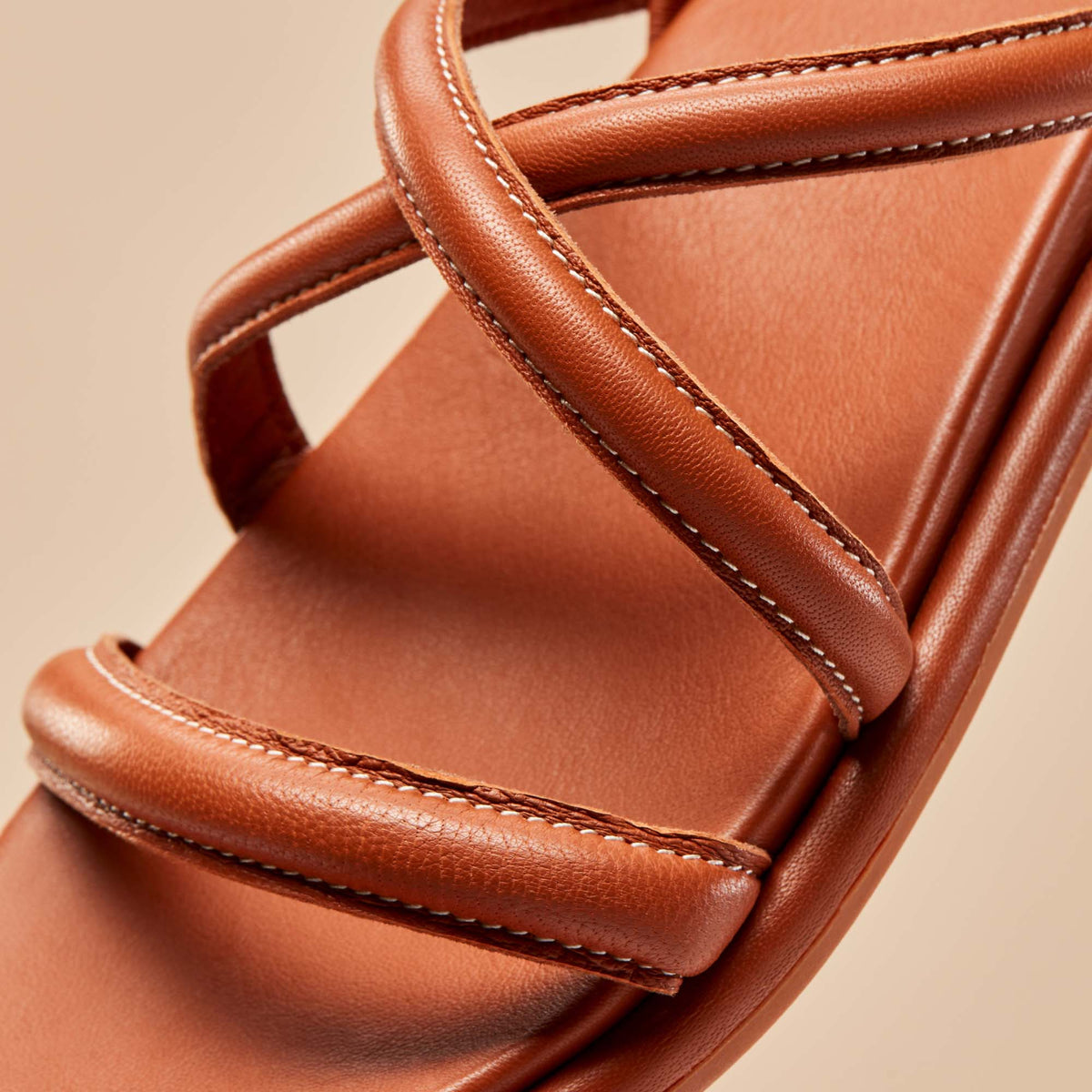 OluKai Women | Tiare Strappy Women’s Leather Sandals - Fox