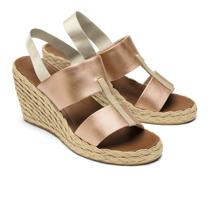 OluKai Women | Lile Wedge - Copper / Tan