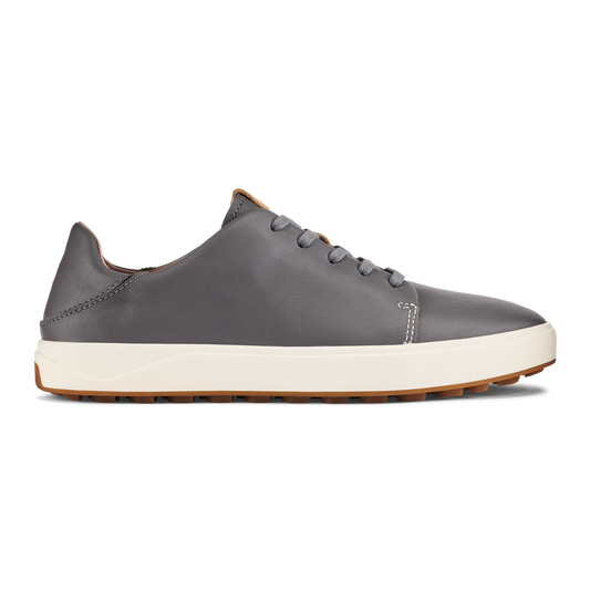 OluKai Women | Wailea Women’s Waterproof Leather Golf Shoes - Stone