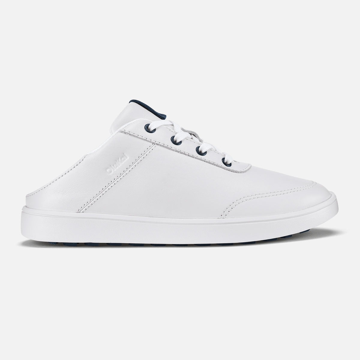OluKai Women|New Arrivals | Puakea - Bright White / Trench Blue