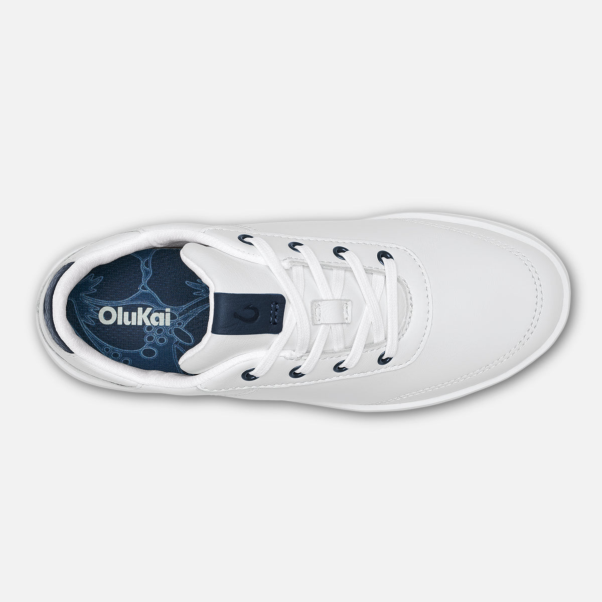 OluKai Women|New Arrivals | Puakea - Bright White / Trench Blue