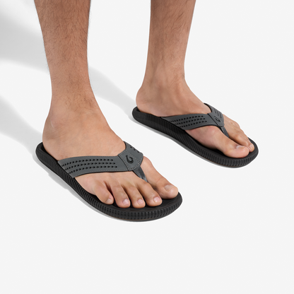 OluKai New Arrivals | Ulele - Dark Shadow / Lava Rock
